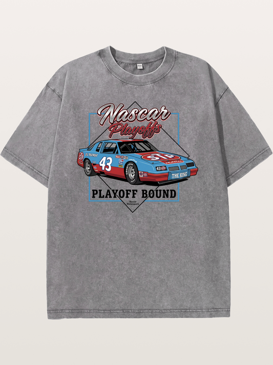 43 The King Playoff Bound Washed T-shirt