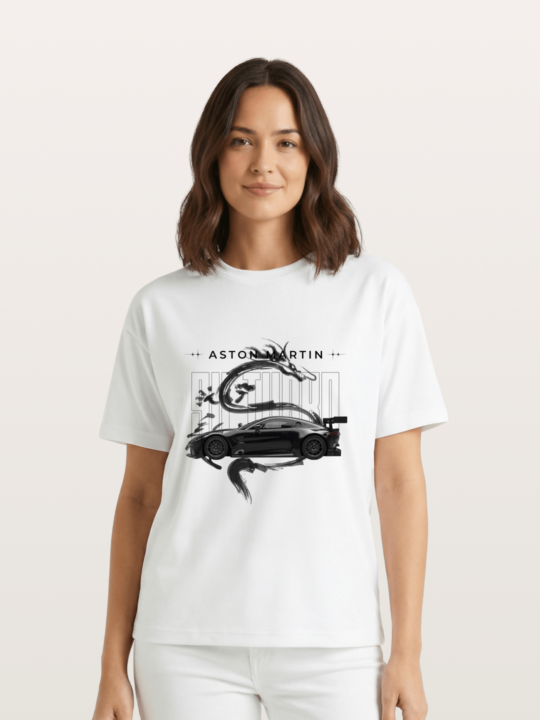Aston Black Gildan T-shirt