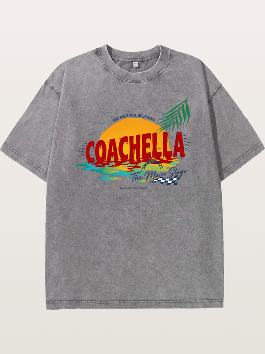 Sunset Stage Washed T-shirt