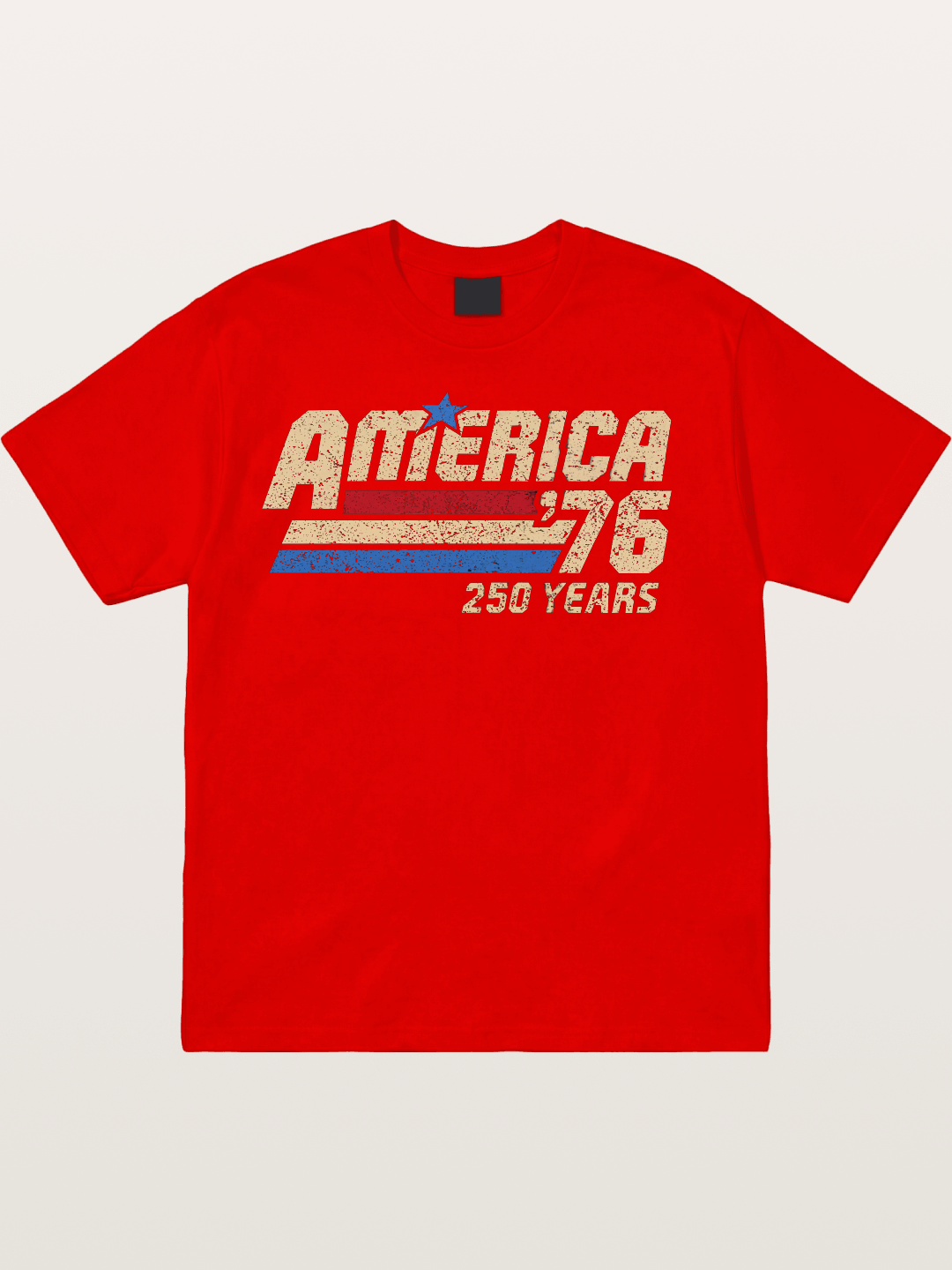 Vintage America '76 250 Years Cotton T-shirt
