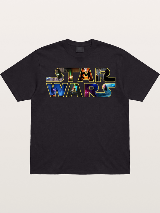 Star Wars Classic Logo Movie Gildan T-shirt