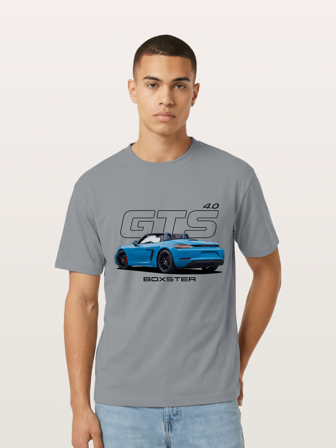 Porsche 718 Boxster GTS Print Gildan T-shirt