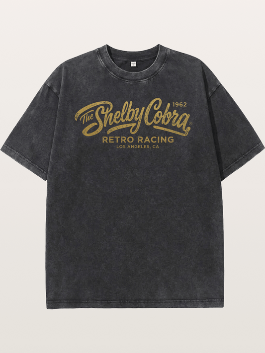 Golden Retro Washed T-shirt
