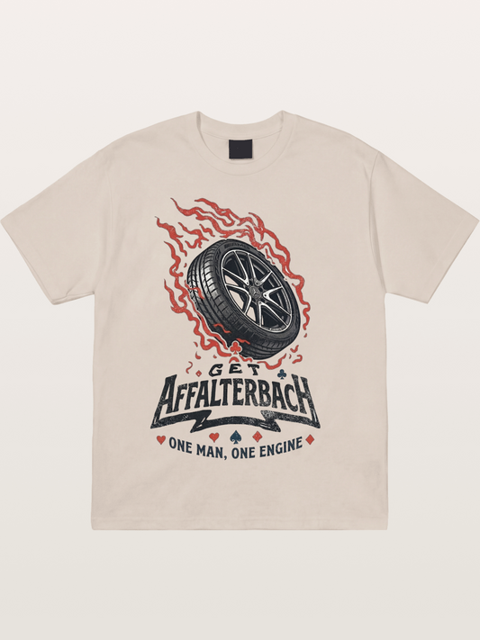 Fire Wheel Cotton T-shirt