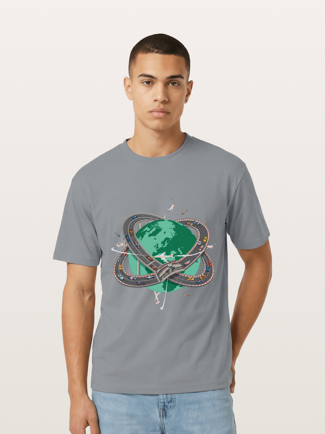 Earth Ring Road Racing Gildan T-shirt