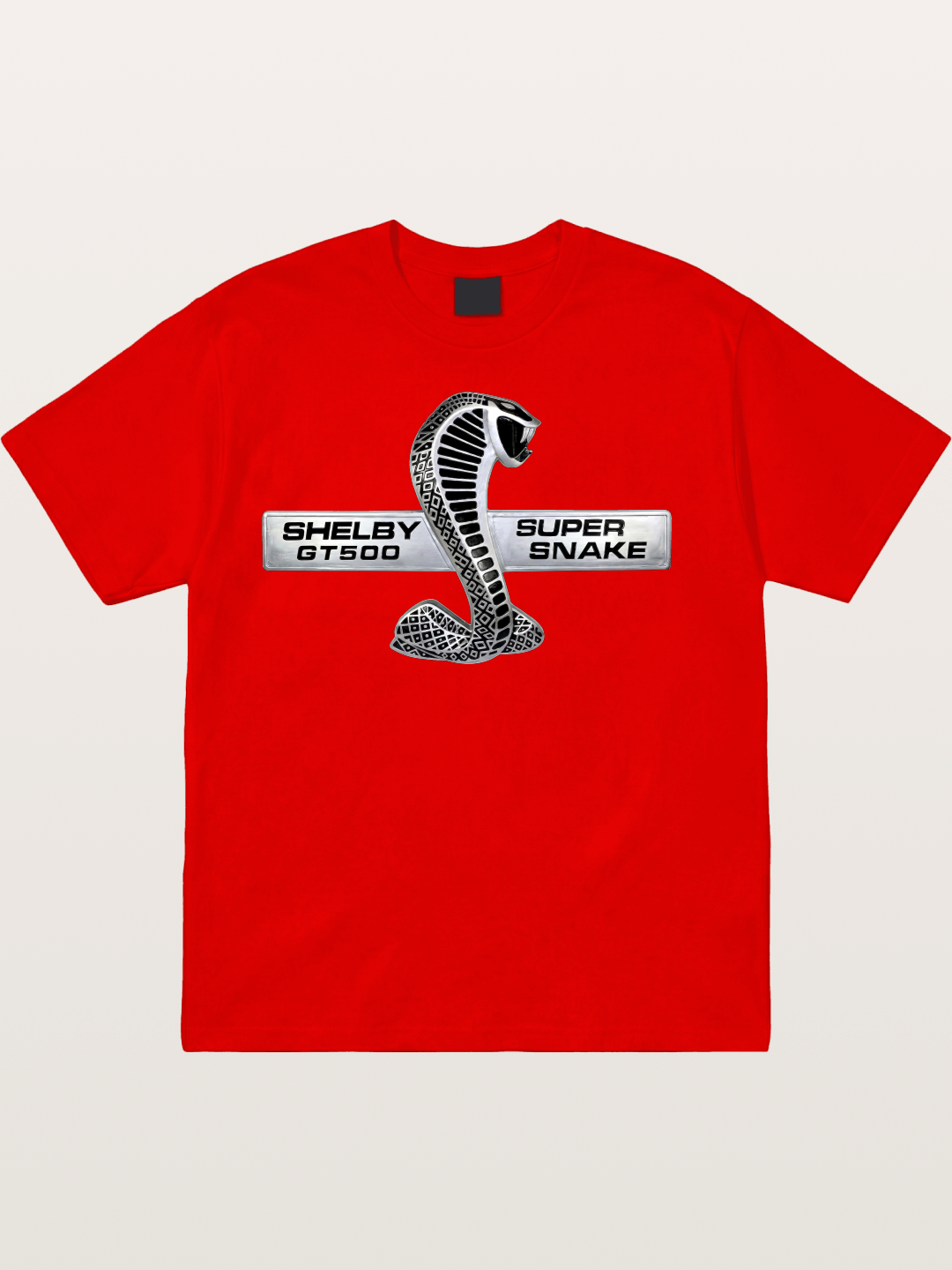 Shelby GT500 Super Snake Emblem Cotton T-shirt