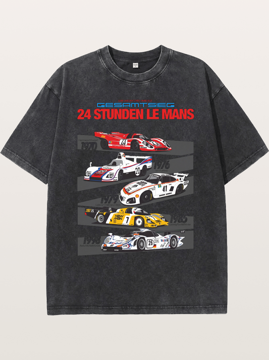 Porsche Le Mans Washed T-shirt
