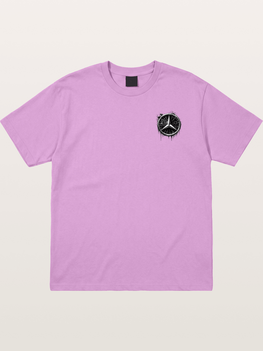 Mercedes Spider Web Logo Art Gildan T-shirt