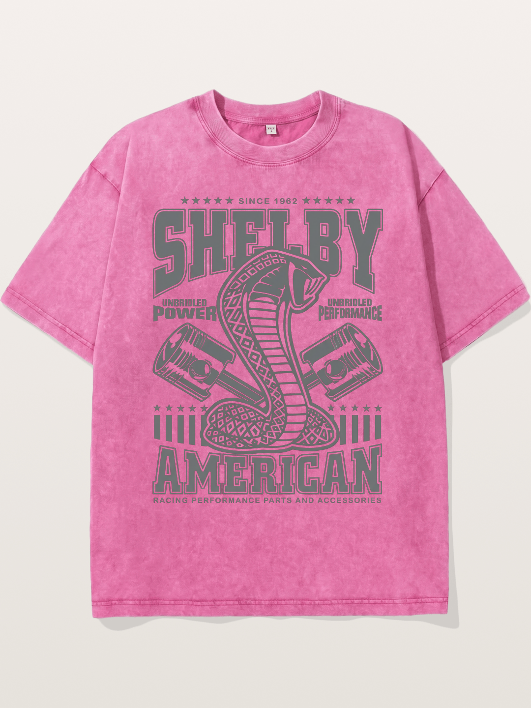 Shelby American Cobra Print Washed T-shirt