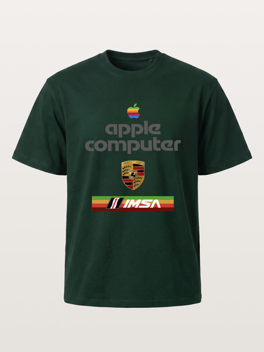 Apple IMSA Porsche Three Brand Combo Gildan T-shirt