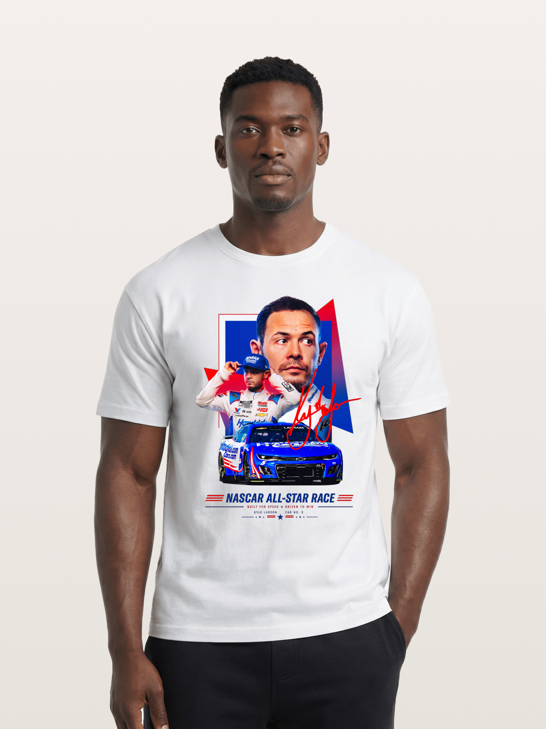 Kyle Larson NASCAR All-Star Graphic Cotton T-shirt