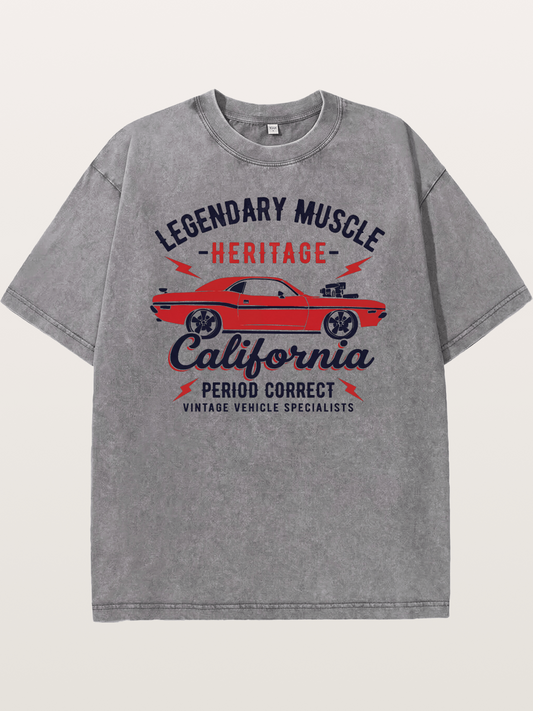 Legendary Muscle Washed T-shirt