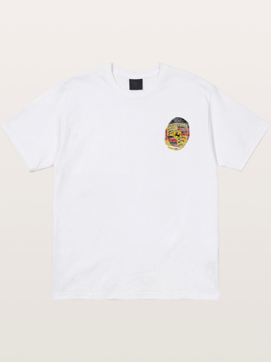 Porsche Crest Fingerprint Cotton T-shirt