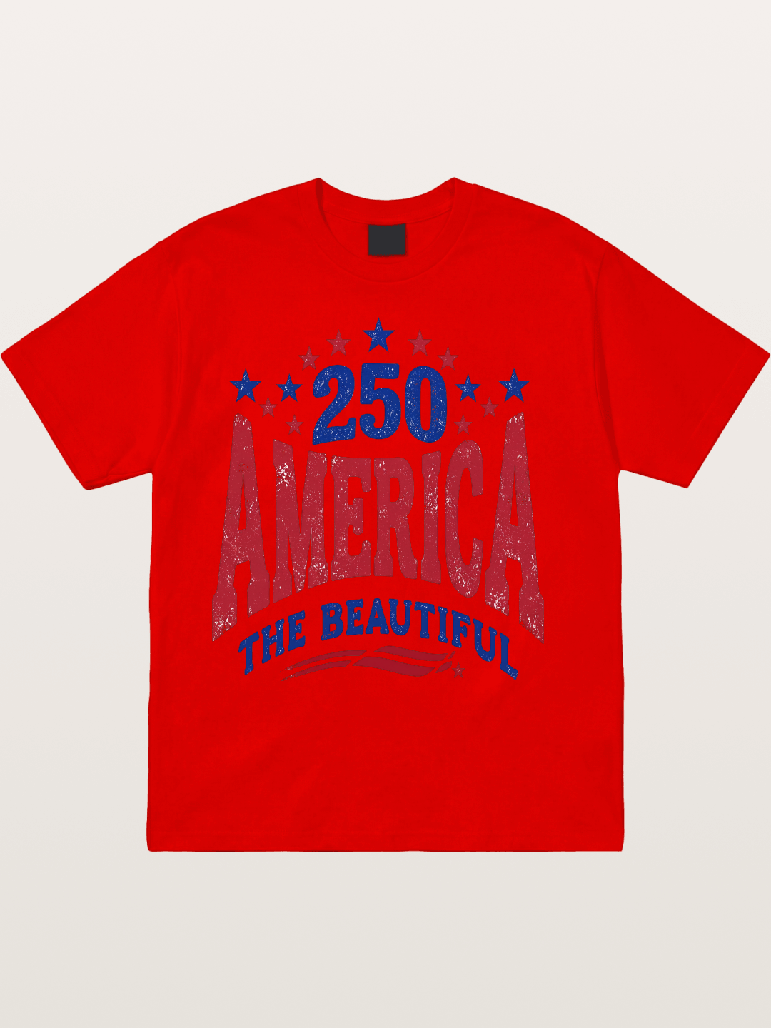 America The Beautiful Vintage Cotton T-shirt