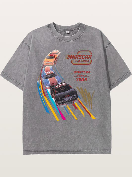 Vintage NASCAR Race Graphic Washed T-shirt