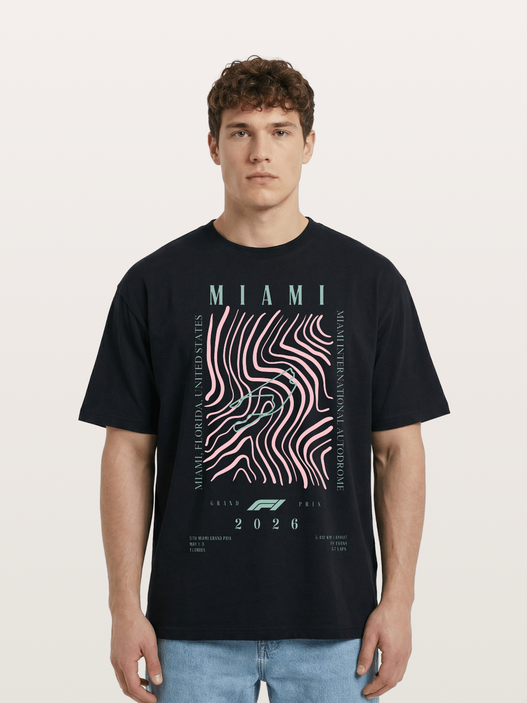2026 Miami Grand Prix Graphic Cotton T-shirt