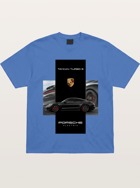 Porsche Taycan Turbo S Electric Gildan T-shirt