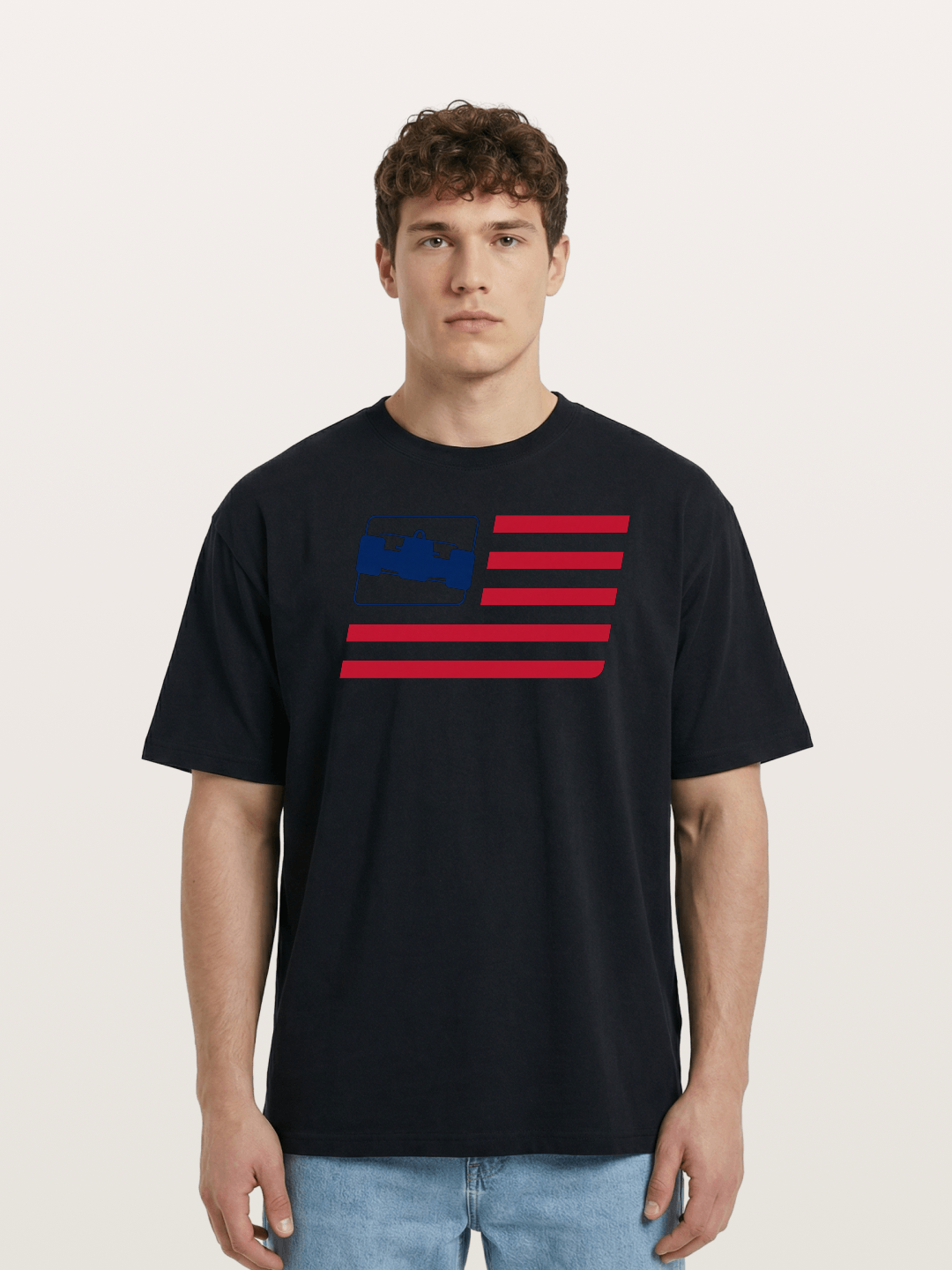 The Flag of Open Wheel Cotton T-shirt