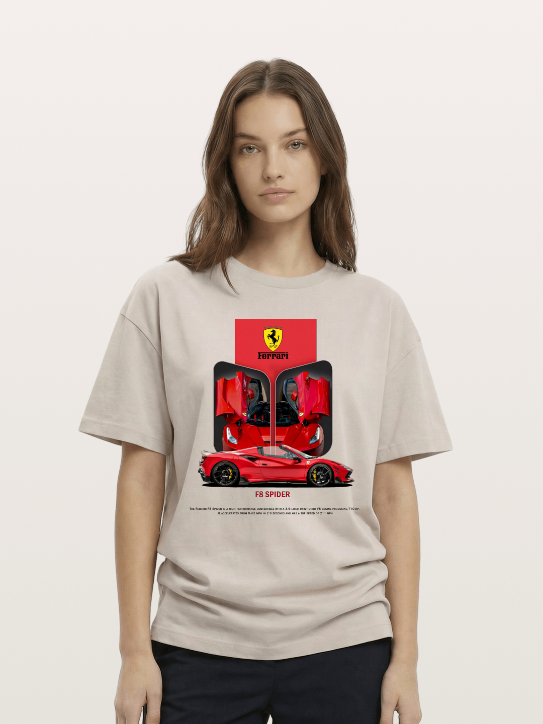 F8 Spider Cotton T-shirt