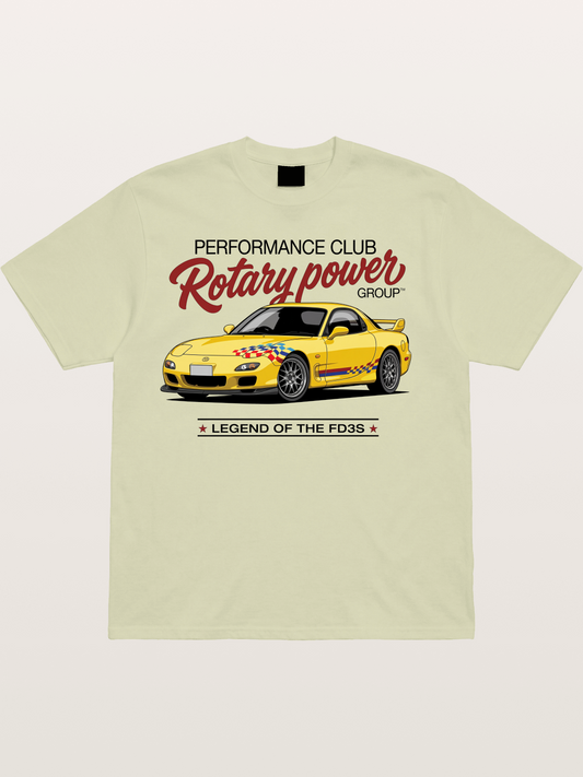 Rotary Power Cotton T-shirt