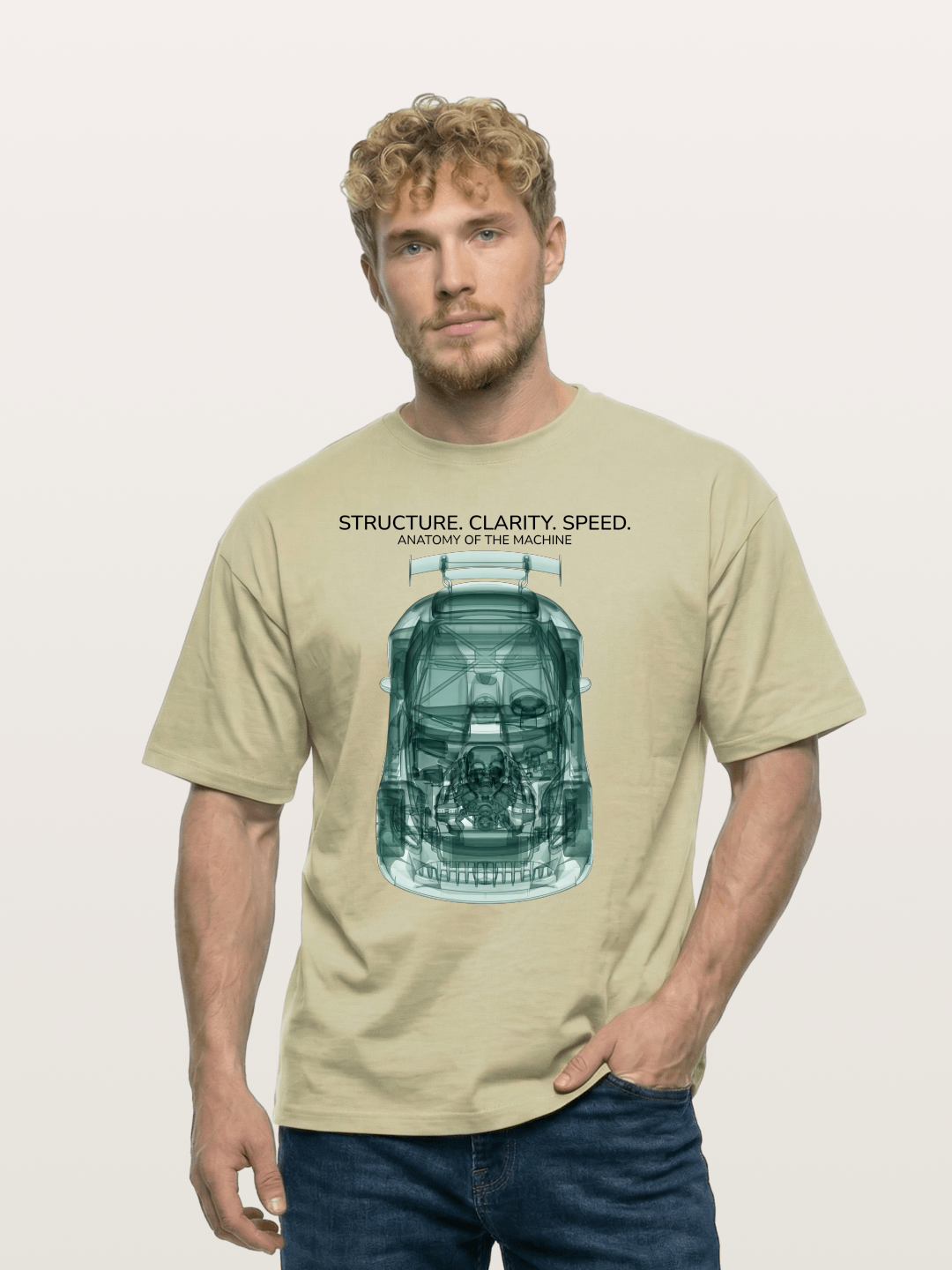 Green Chassis Cotton T-shirt