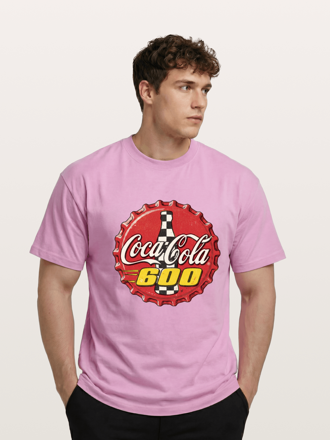 Coca-Cola 600 Vintage Bottle Cap Gildan T-shirt
