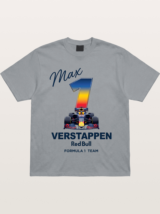 Max Verstappen Red Bull 1 Print Gildan T-shirt