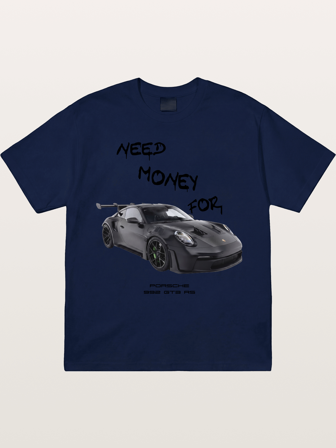 Porsche 992 GT3 RS Need Money Gildan T-shirt