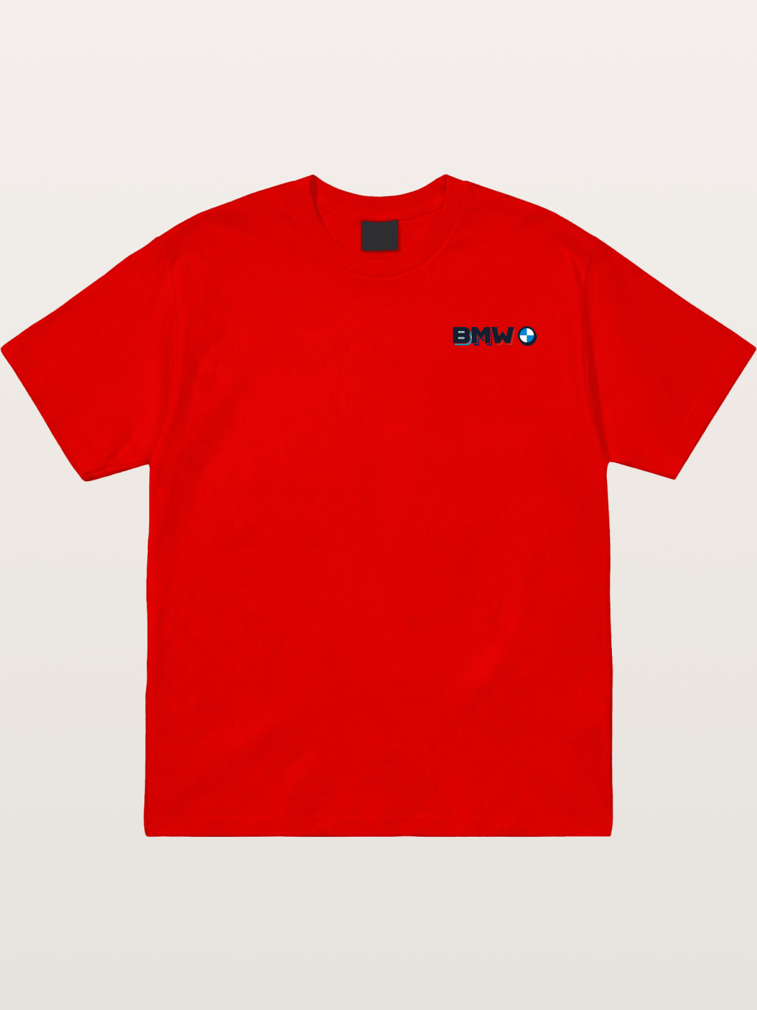 BMW Modern Typography Logo Cotton T-shirt