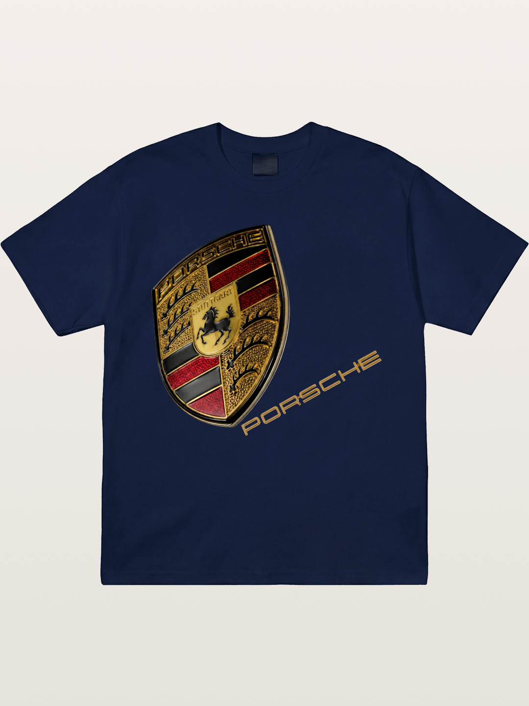 Porsche Classic Emblem Art Gildan T-shirt