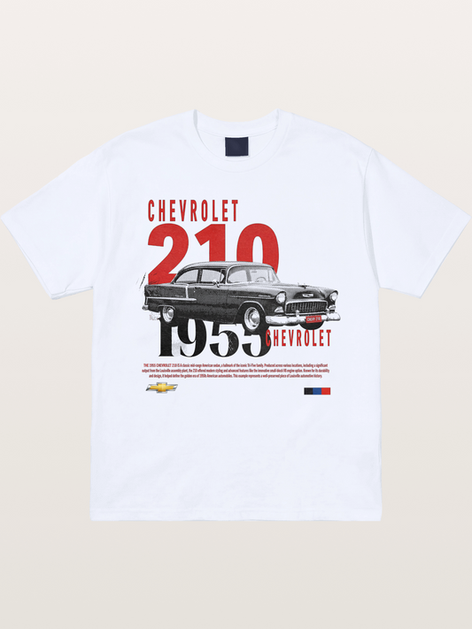 1955 Chevrolet 210 Retro Poster Gildan T-shirt