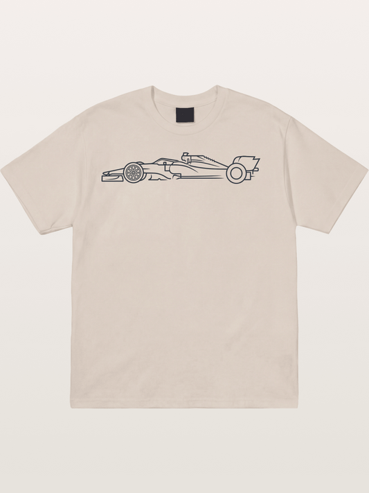 Race Outline Cotton T-shirt