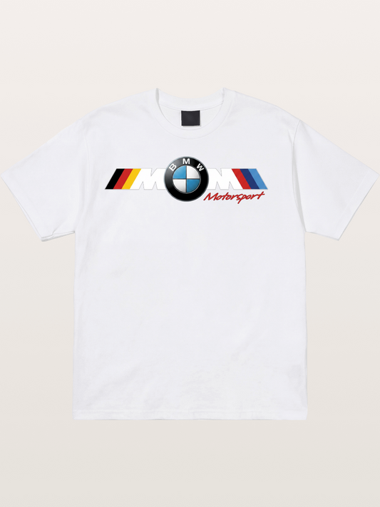 BMW M Motorsport Logo Print Cotton T-shirt