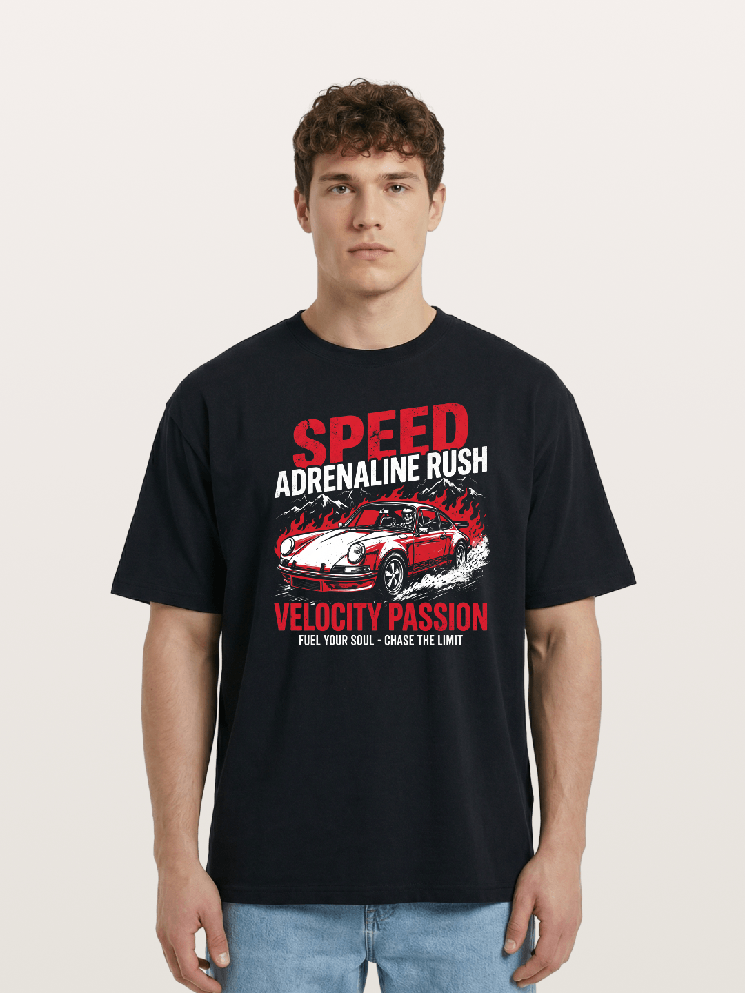 Velocity Soul Cotton T-shirt
