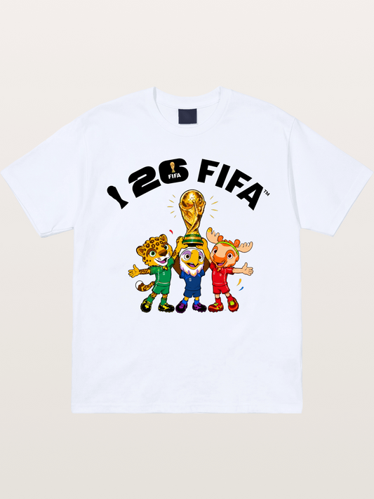 2026 FIFA Mascots Trophy Graphic Gildan T-shirt