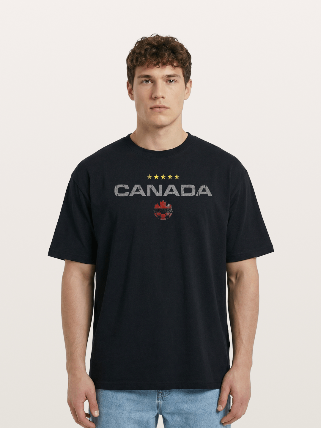 Canada Soccer Team Crest Cotton T-shirt