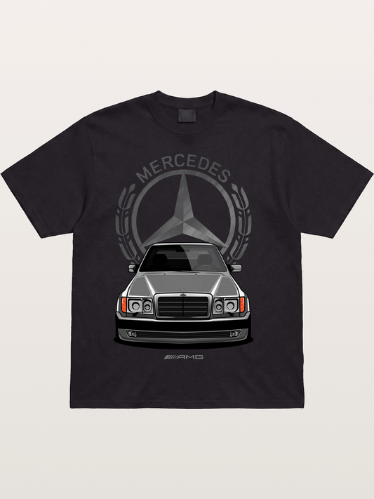 Vintage Benz Front End Cotton T-shirt