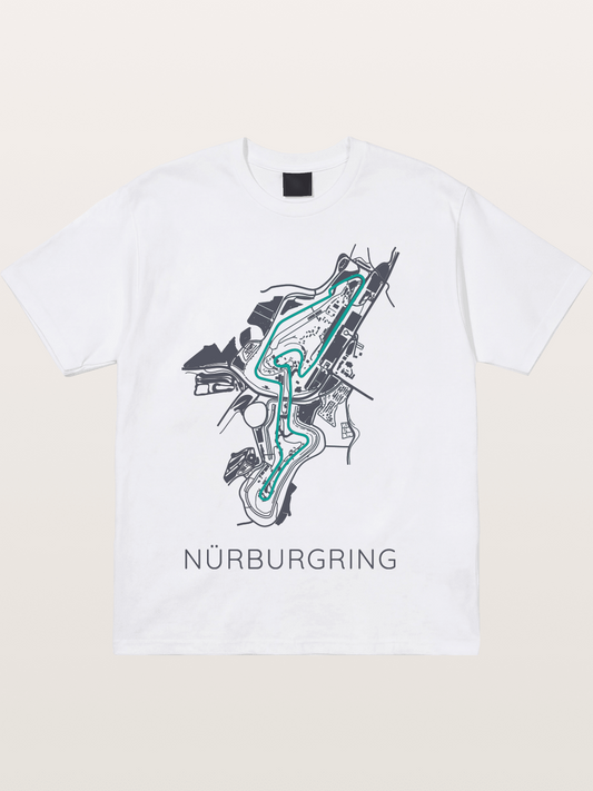 Nu?rburgring Track Diagram Cotton T-shirt