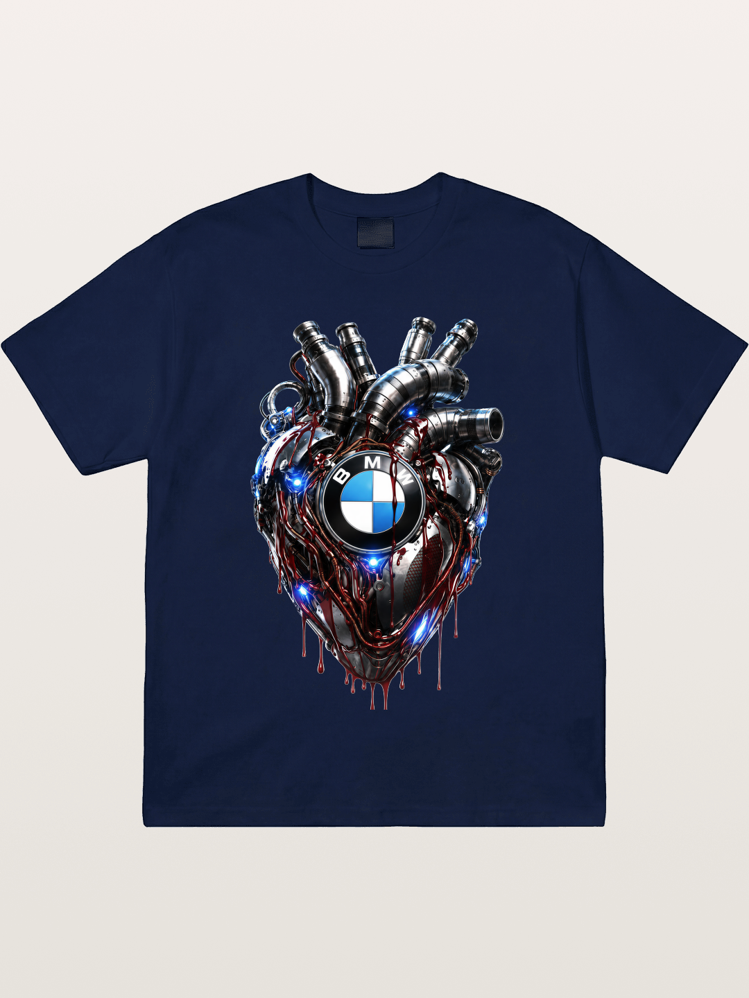 BMW Mechanical Heart Graphic Gildan T-shirt