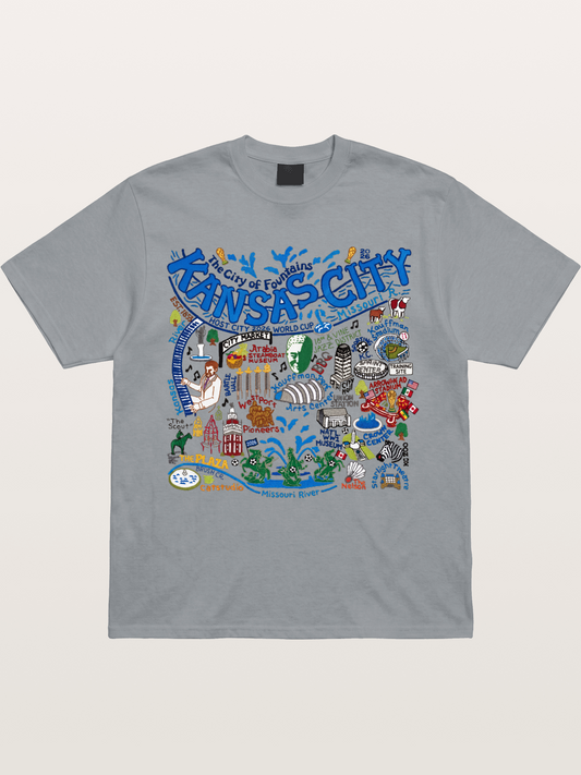 Kansas City World Cup Graphic Gildan T-shirt