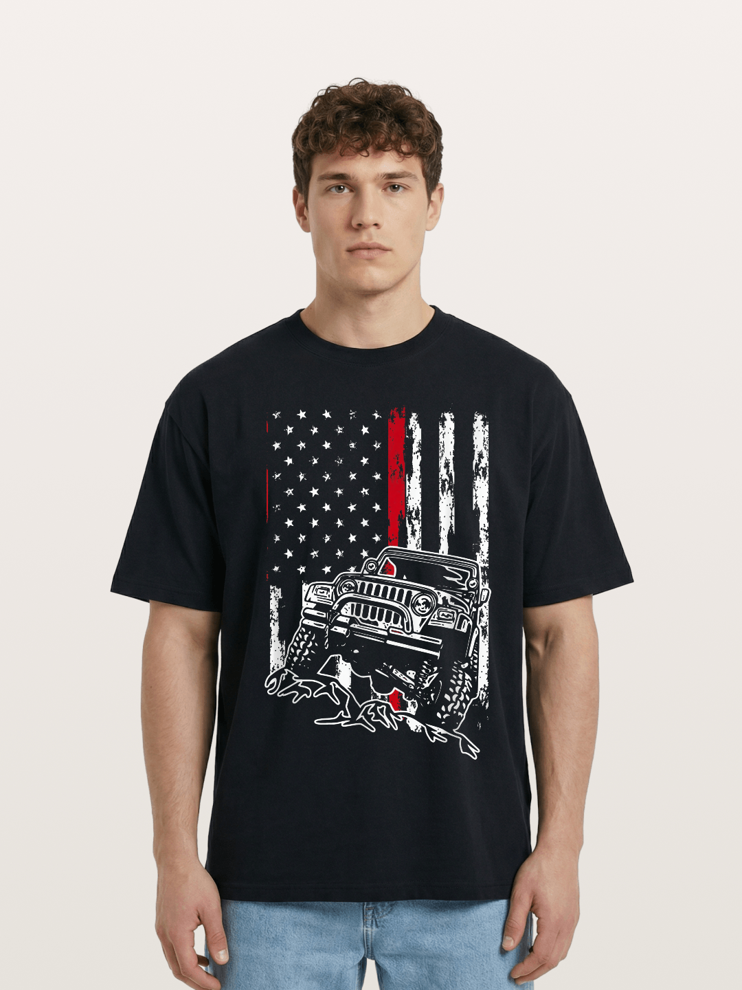 American Beast Cotton T-shirt
