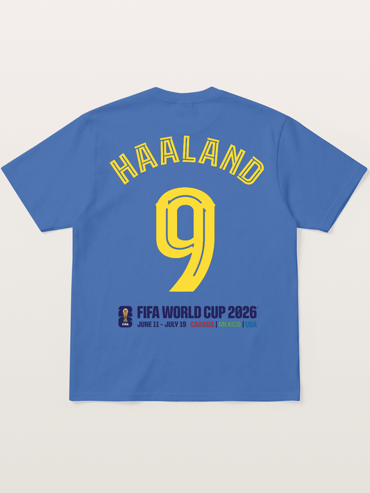 Haaland 9 World Cup 2026 Gildan T-shirt