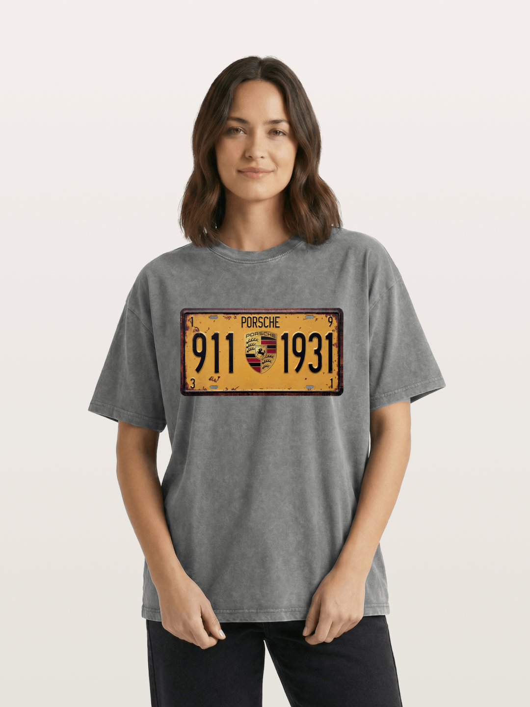 Porsche Crest Washed T-shirt