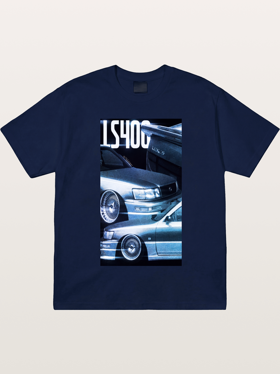 LS400 JDM Double Car Print Gildan T-shirt