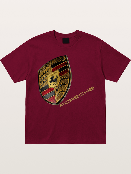 Porsche Classic Emblem Art Gildan T-shirt