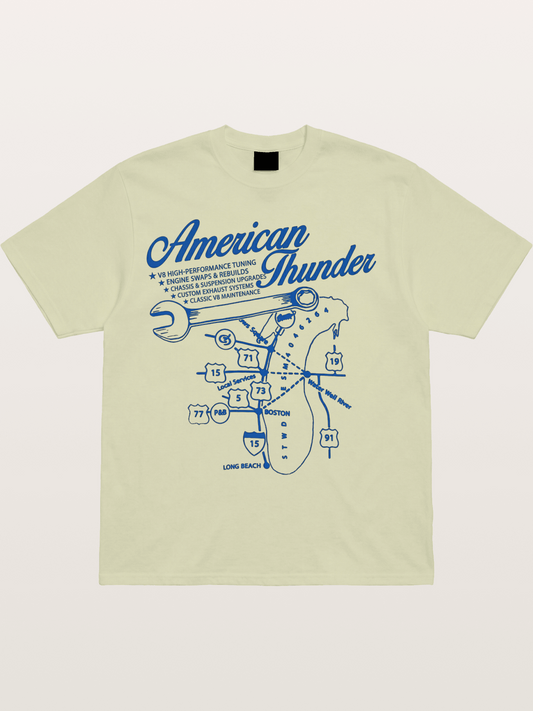 American Thunder Cotton T-shirt