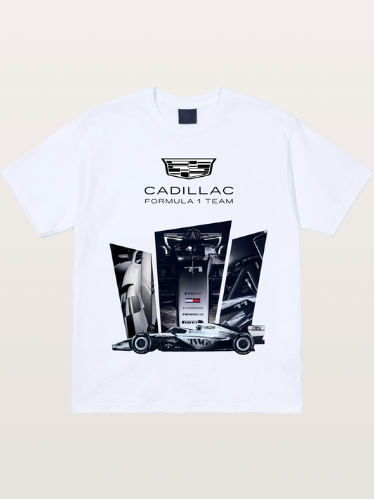 Cadillac F1 Team Racing Art Gildan T-shirt