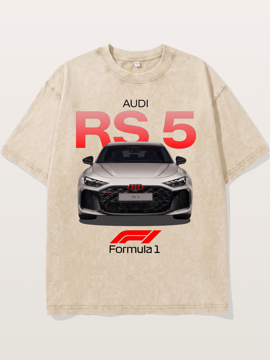 Audi RS5 F1 Inspired Poster Washed T-shirt