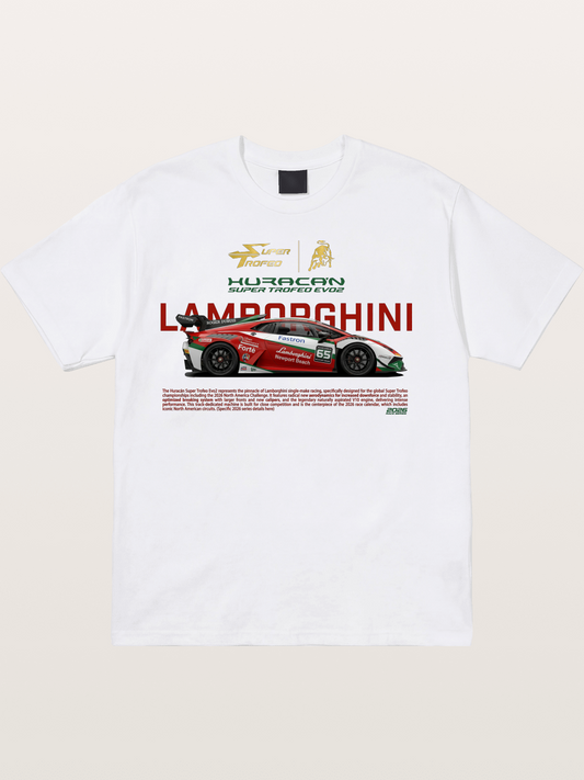 Lamborghini Huracan EVO2 Race Livery Cotton T-shirt