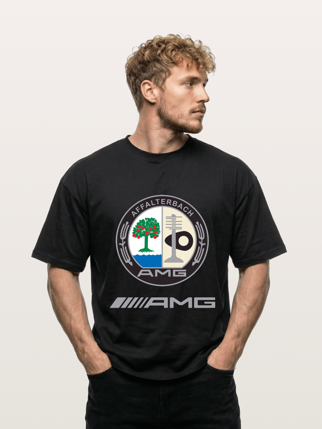AMG Affalterbach Crest Art Gildan T-shirt